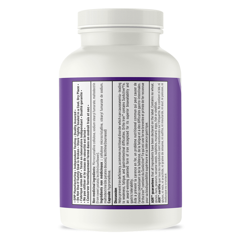 AOR - Ortho Iron 60caps - Limolin 