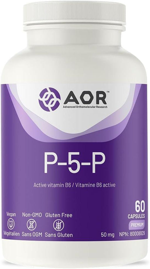 AOR - P-5-P 60s - The Most Effective Form of Vitamin B6 - Limolin 