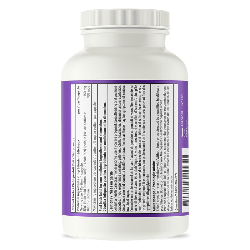 AOR - R-Lipoic Acid 90caps - Limolin 