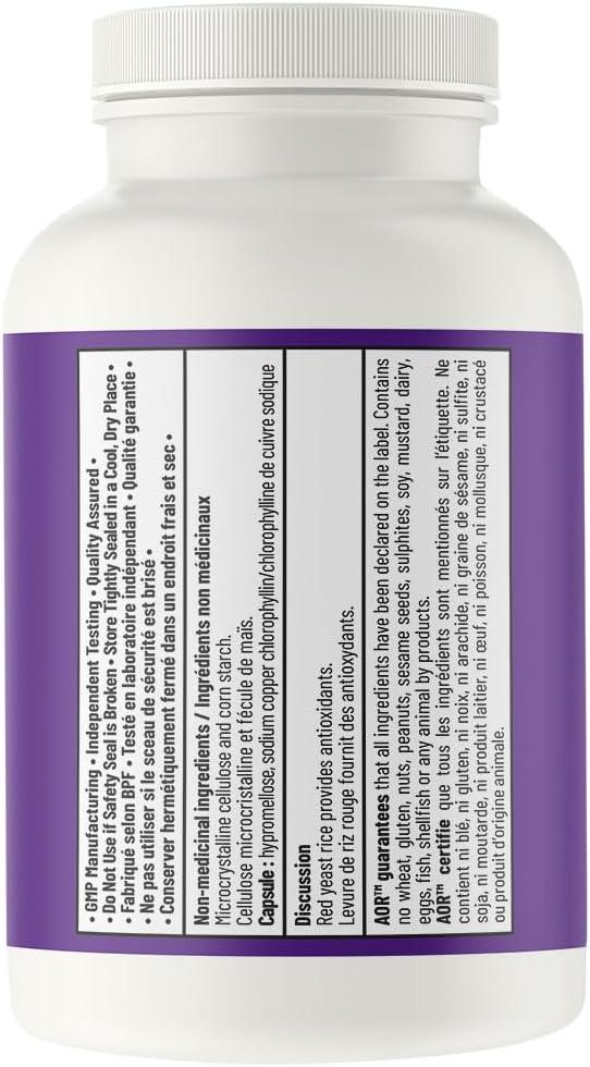 AOR - Red Yeast Rice 60caps - Limolin 