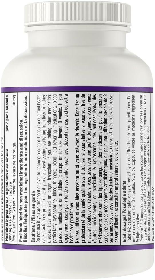 AOR - Red Yeast Rice 60caps - Limolin 