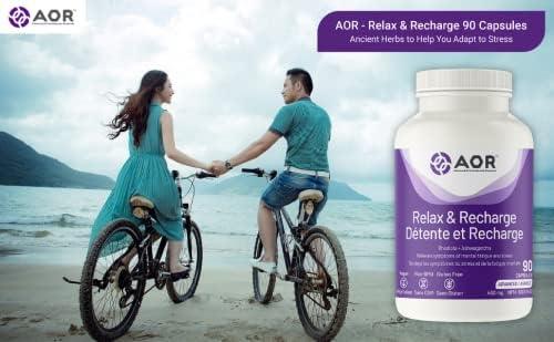 AOR - Relax & Recharge 90caps - Ancient Herbs to Help You Adapt to Pressure - Limolin 