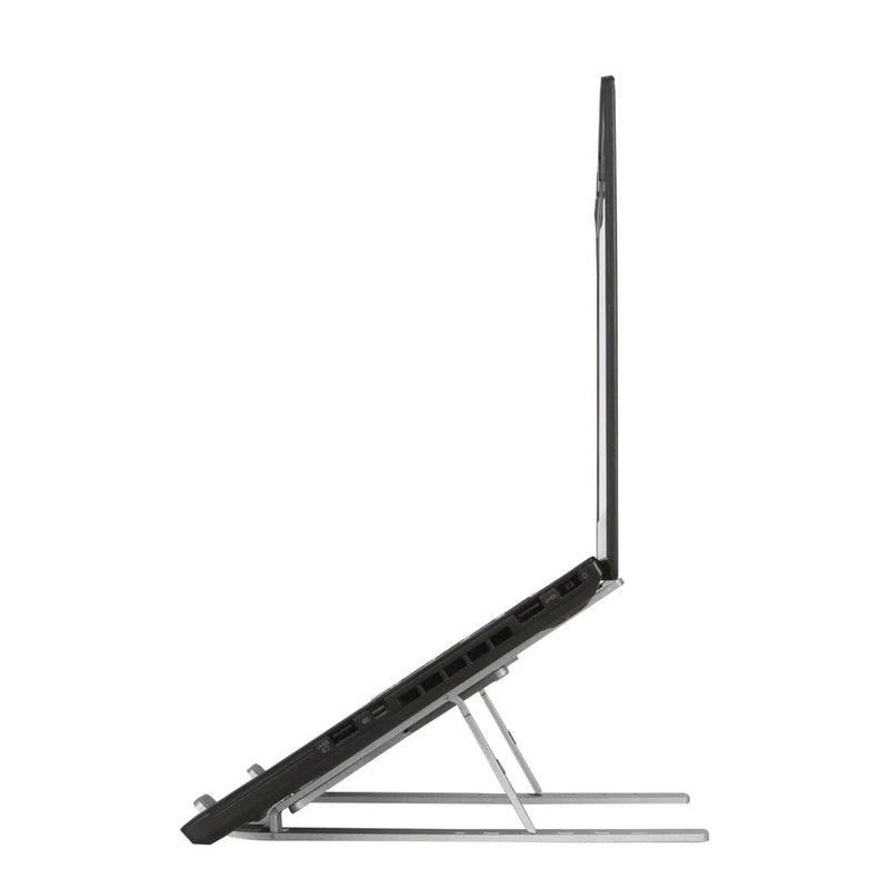 Targus - Targus Laptop/Tablet Portable Stand Ergonomic Aluminum Fits 10 - 15in Screens Foldable with Pouch - Silver