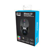 Adesso - Gaming Mouse Wired X5 6 Button Illuminated Multi-Coloured lights up to 6400dpi Ambodextrous PC/Mac - Black - Limolin 