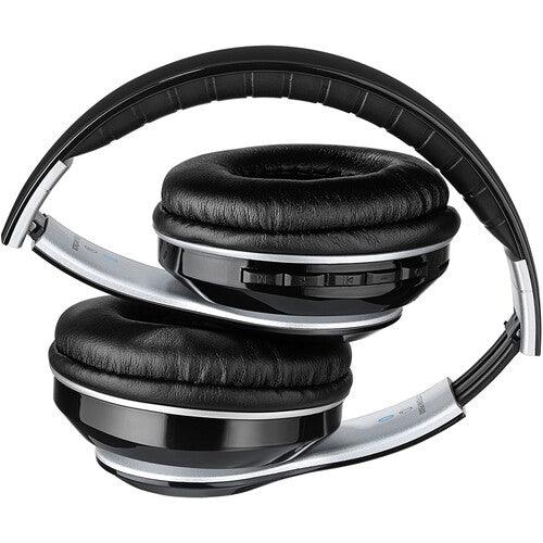 Adesso - Headset Bluetooth with Mic Noise Isolating 35mm Aux Cable Included - Black - Limolin 