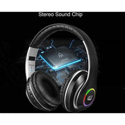 Adesso - Headset Bluetooth with Mic Noise Isolating 35mm Aux Cable Included - Black - Limolin 