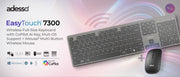 Adesso - Keyboard &amp; Mouse Combo Kit Wireless 2.4Ghz - Black - Limolin 