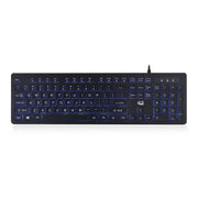 Adesso - Large Print Illuminated Desktop Keyboard - Limolin 