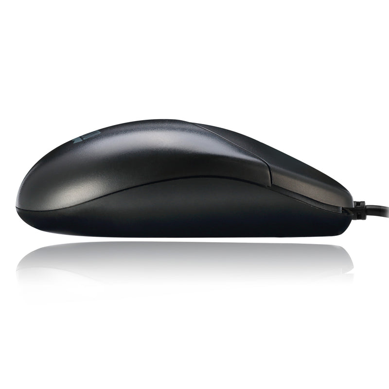 Adesso - Mouse Wired HC-3003US 3 Buttons optical scroll up to 1000dpi PC/Mac - Black - Limolin 