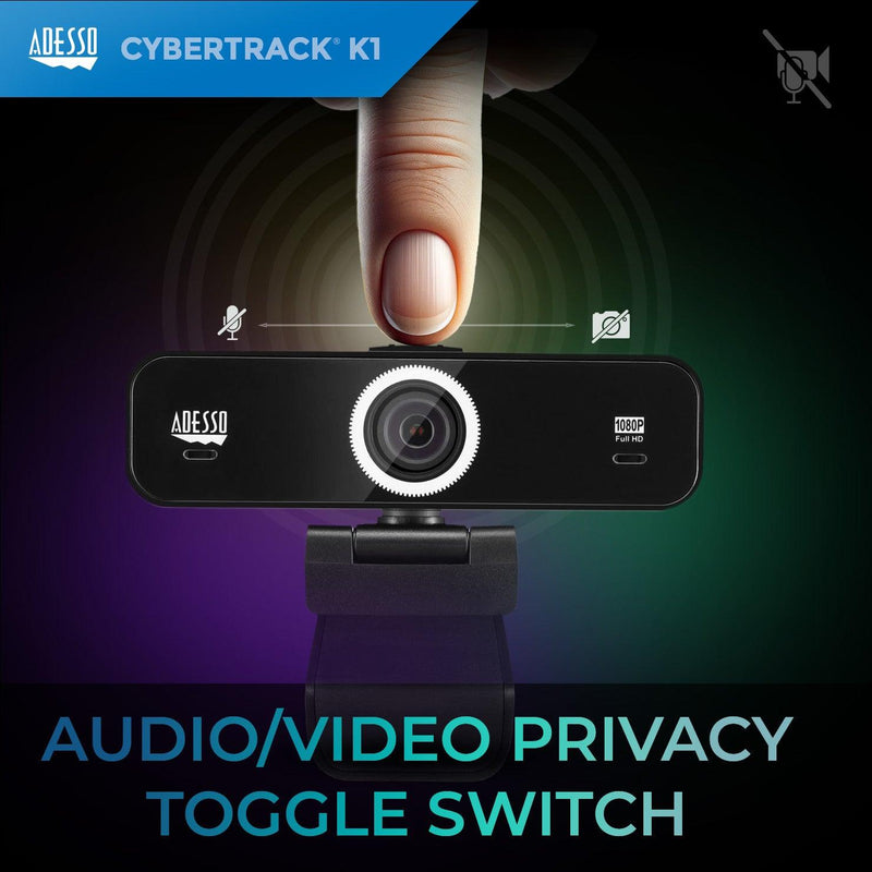Adesso - Webcam 1080p (CyberTrack K1) - Limolin 