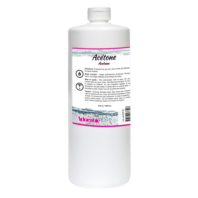 Adorable - Pure Acetone 1 Liter - Limolin 