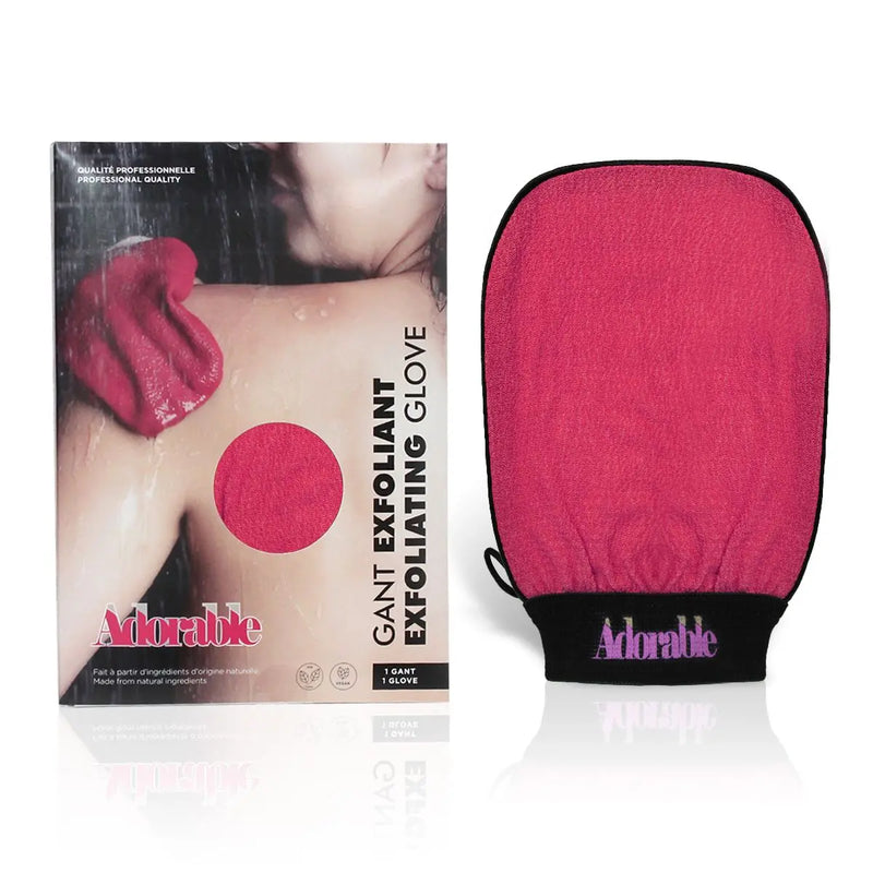 Adorable - Viscose Exfoliating Gloves for Gentle and Effective Skin Exfoliation - Limolin 
