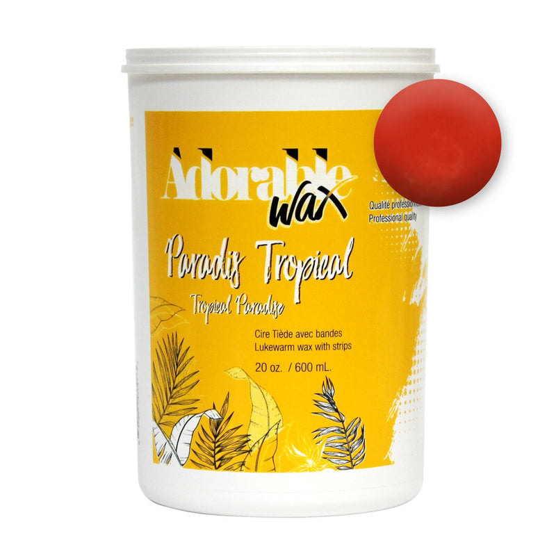 Adorable - Warm Wax 600Ml Collection for a Tropical Paradise, Aqua Marine & White Cloud Experience - Limolin 