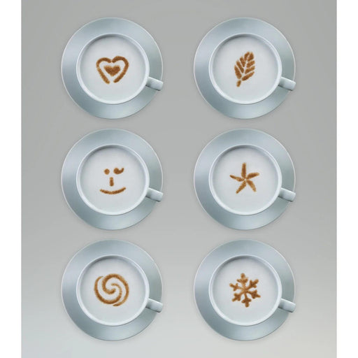 Aerolatte - Cappuccino Artist 6 Stencil Designs - Limolin 
