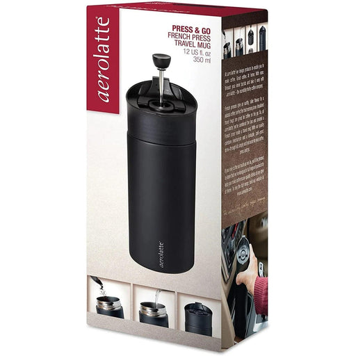 Aerolatte - Press & Go French Press Travel Mug 350ml/12oz - Limolin 