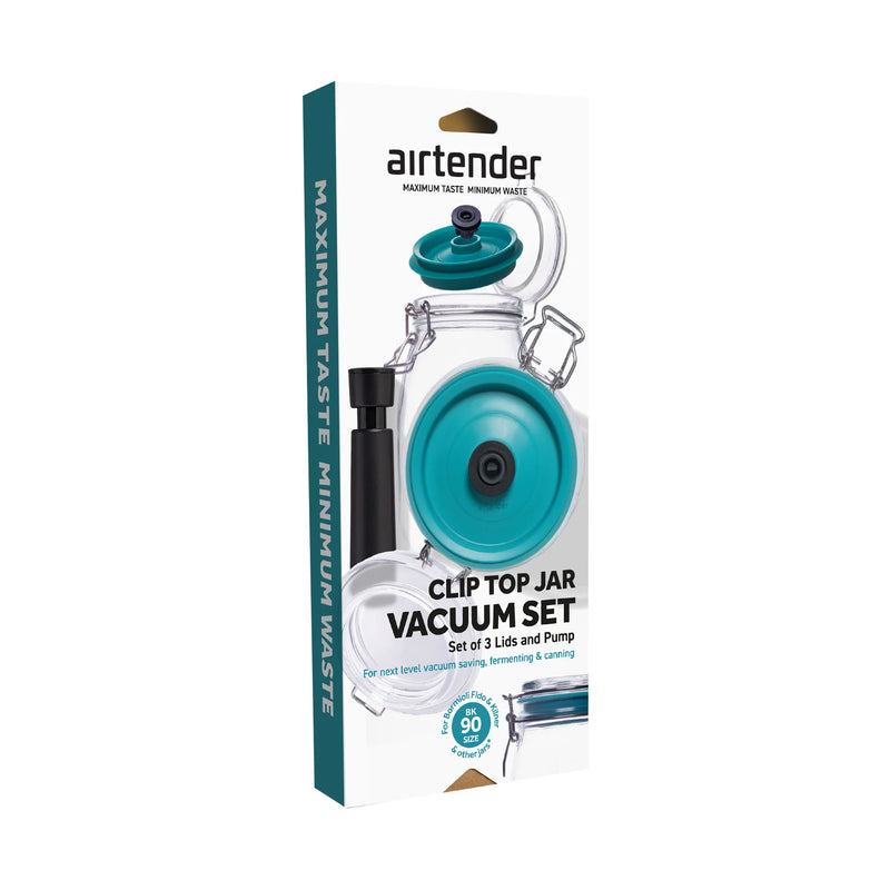 Airtender - Clip-top Vacuum Lid Set - Limolin 