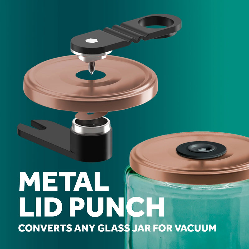 Airtender - Food & Wine Vacuum Set - Blister Pack - Limolin 