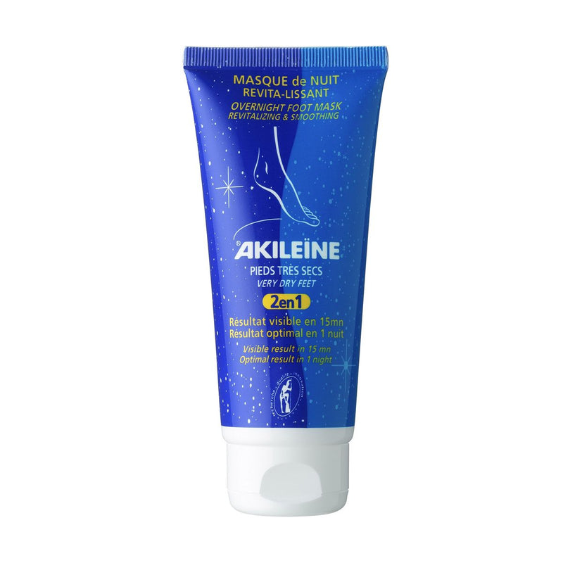 Akileine - Revitalizing & Smoothing Overnight Foot Mask 100 ml - Limolin 