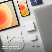 Alogic - 100W GaN Charger - Includes 2m USB-C Cable - White - Limolin 