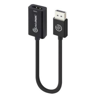 Alogic - Adapter DisplayPort Male to DVI Female 8in - Black - Limolin 