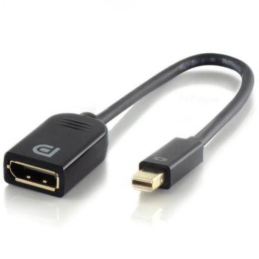 Alogic - Adapter Mini DisplayPort Male to DisplayPort Female 4K - Black - Limolin 
