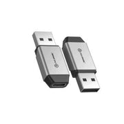 Alogic - Adapter Mini USB-A Male to USB-C Female Ultra - Space Grey - Limolin 