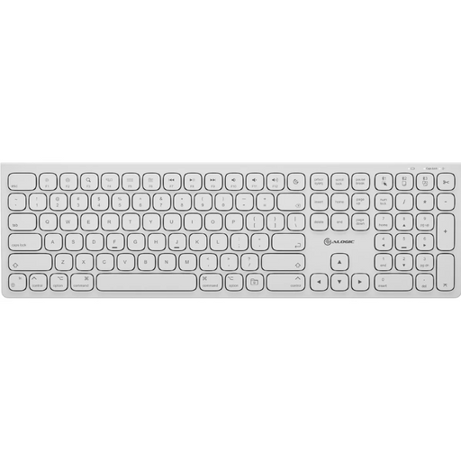 Alogic - Alogic Keyboard Bluetooth EchelonUS-C Rechargeable Compact Mac - White - Limolin 