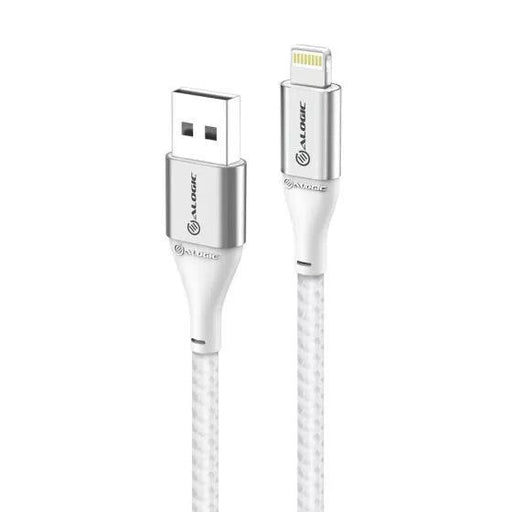 Alogic - Charge & Sync Lightning MFI to USB-A Cable 5ft Elements Pro 480Mbps - Silver X - Limolin 