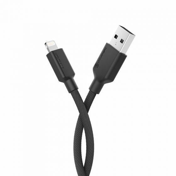 Alogic - Charge & Sync Lightning MFI to USB-A Double Braided - Black - Limolin 