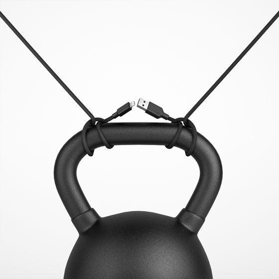 Alogic - Charge & Sync Lightning MFI to USB-A Double Braided - Black - Limolin 