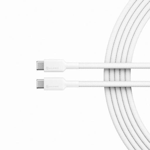 Alogic - Charge & Sync USB-C to USB-C Cable 6ft Elements Pro 480Mbps - White - Limolin 