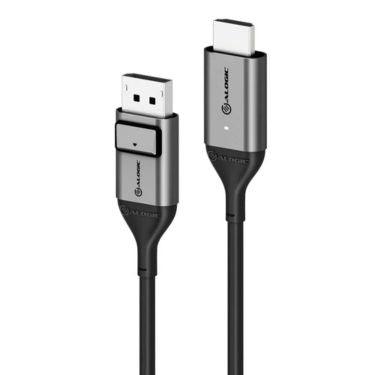 Alogic - DisplayPort Male to DisplayPort Male Cable 3ft 8K Ultra - Space Grey - Limolin 