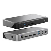 Alogic - Docking Station - MX3 USB-C Triple Display DP Alt Mode - Limolin 