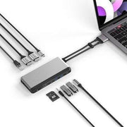 Alogic - Docking Station - USB-C Dual Display 10-in-1 Super Dock - Limolin 