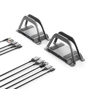 Alogic - Docking Station USB-C Dual Monitor with Stand 4K 10-in-1 100W Power Delivery 2x HDMI Bolt Plus - Space Grey - Limolin 