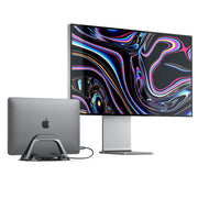 Alogic - Docking Station USB-C Dual Monitor with Stand 4K 10-in-1 100W Power Delivery 2x HDMI Bolt Plus - Space Grey - Limolin 