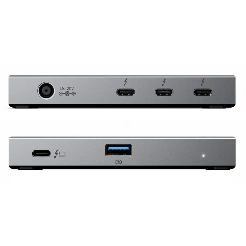 Alogic - Docking Station - USB-C- Space Grey - TB4H3TB - Limolin 