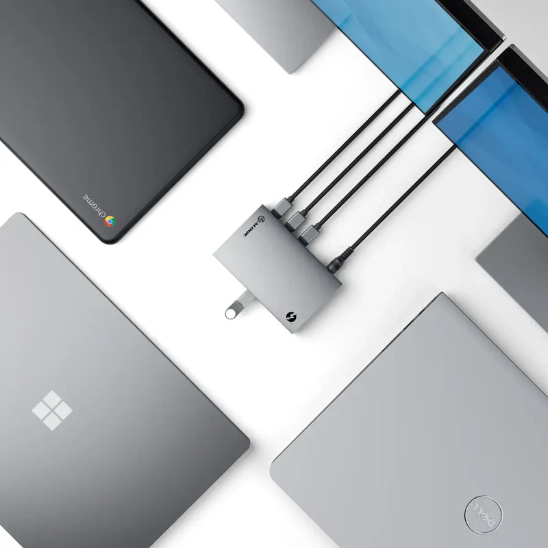 Alogic - Docking Station - USB-C- Space Grey - TB4H3TB - Limolin 