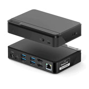 Alogic - Docking Station - USB-C or USB-A Dual Monitor - Black - Limolin 
