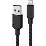 Alogic - Elements Pro USB 2.0 USB-A to Lightning Cable - Black - Limolin 