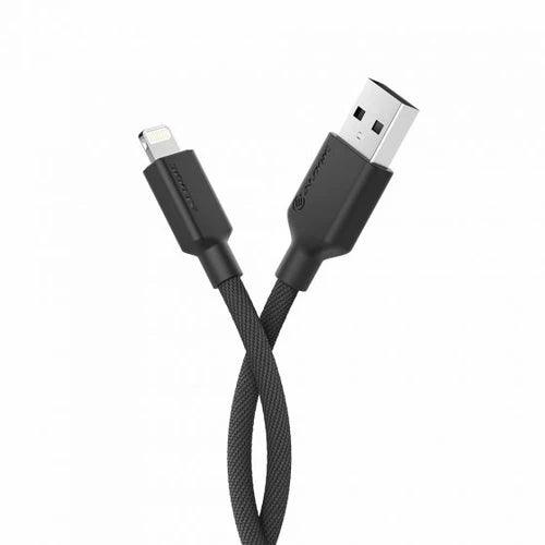 Alogic - Elements Pro USB 2.0 USB-A to Lightning Cable - Black - Limolin 
