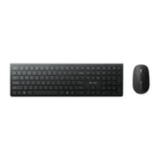 Alogic - Keyboard & Mouse Combo Wireless USB-C & 2.4GHz USB-A - Black - Limolin 