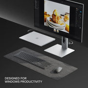 Alogic - Keyboard & Mouse Combo Wireless USB-C & 2.4GHz USB-A - Black - Limolin 