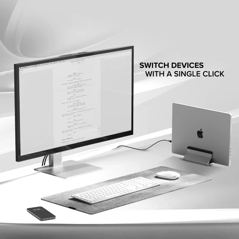 Alogic - Keyboard Wireless MacOS USB-C Rechargeable Echelon MAC- White - Limolin 