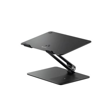 Alogic - Laptop Stand with Wireless Charger 10W Adjustable & Lightweight Elite Power - Black - Limolin 