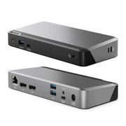 Alogic - MX2 USB-C Dual Display DP Alt Mode Docking Station with 65W - Space Grey - Limolin 