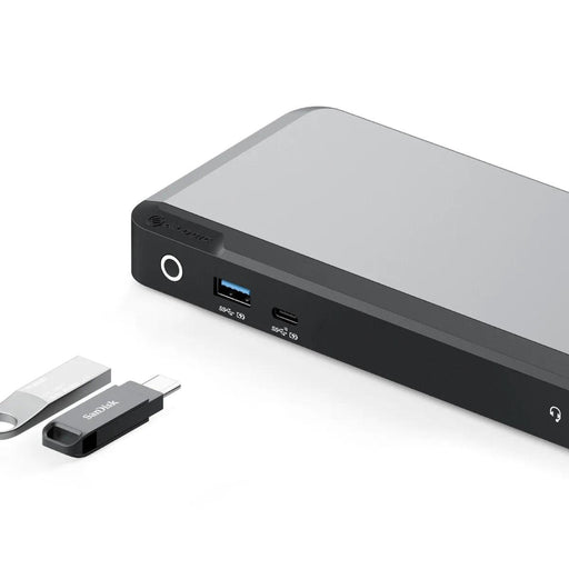 Alogic - MX2 USB-C Dual Display DP Alt Mode Docking Station with 65W - Space Grey - Limolin 