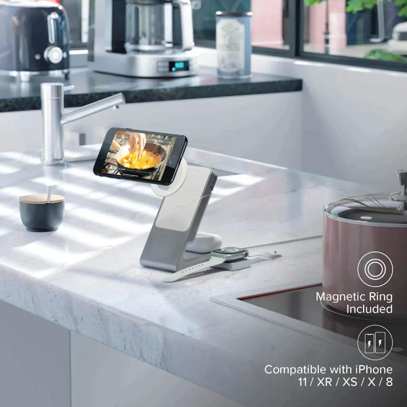 Alogic - Matrix 3-In-1 Qi Charging Stand - Limolin 