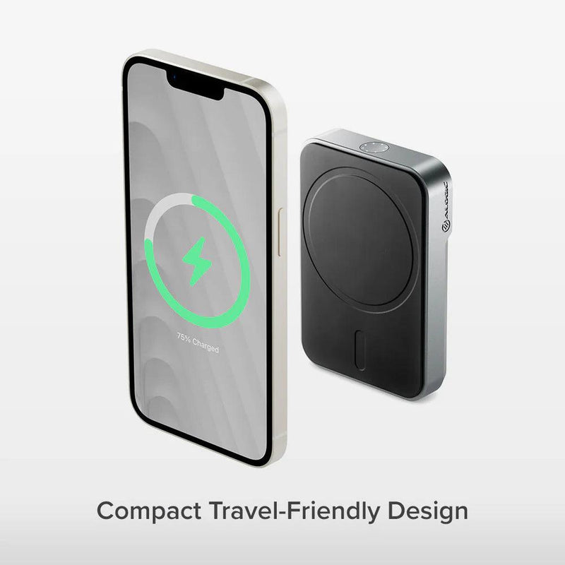 Alogic - Matrix Universal Magnetic Power Bank 5000mAh - black - Limolin 