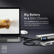 Alogic - Powerbank 20000mAh with 130W USB Charging Dual Device LED Display - Limolin 